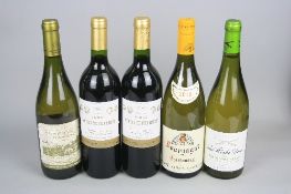 A COLLECTION OF SEVENTEEN BOTTLES OF FRENCH 'VIN DE PAYS' WINE, the collection comprises of nine