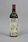 A BOTTLE OF CHATEAU MOUTON ROTHSCHILD PAUILLAC 1949, bottle No.12310, a classic vintage, fill