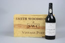 A CASE OF SIX BOTTLES AND A BOTTLE OF SMITH WOODHOUSE 1983 VINTAGE PORT, (bottled 1985)