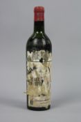 A BOTTLE OF CHATEAU MOUTON ROTHSCHILD PAUILLAC 1949, bottle No.12623, a classic vintage, fill
