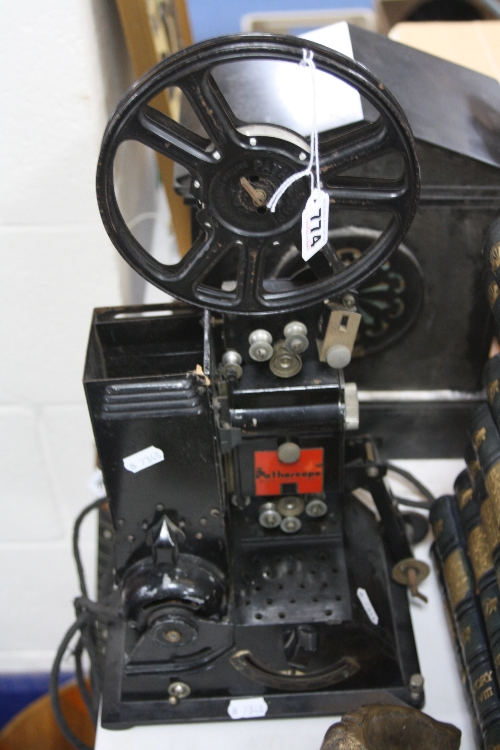 A PATHESCOPE, 9.5mm vintage projector