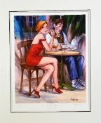 AFTER MATTIN-LAURENT PARTARRIEU, a limited edition print 44/95, signed, titled and numbered, with