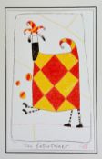 AFTER GOVINDER NAZRAN, 'The Entertainer', a limited edition print 79/193, signed and numbered,