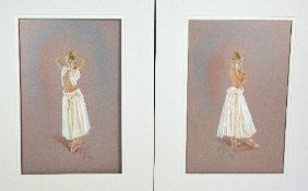 AFTER KAY BOYCE, 'Angelina I and II', a pair of limited edition prints, both 59/295, signed and