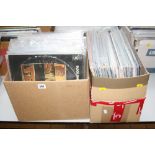 TWO BOXES OF LP'S, to include Spyro Gyro, Rick Wakeman, Blood Sweat & Tears, John Miles, 10cc,
