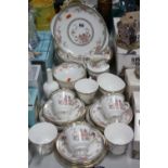 ROYAL DOULTON 'CANTON' TEAWARES H5052 (over 30 pieces)