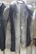 A MINK/FOX FUR LADIES JACKET