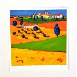 AFTER RICHARD PARGETER, 'Plein De L'ete', an artists proof print 3/20, signed, titled and numbered