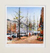 AFTER HENDERSON CISZ, 'Waterways of Amsterdam', a limited edition print 127/295, signed, titled
