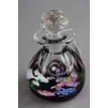 A BOXED LIMITED EDITION CAITHNESS 'WHITEFRIARS' BOUQUET PERFUME BOTTLE, No.44/100 (with