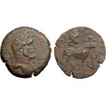 Antoninus Pius Æ Drachm of Alexandria, Egypt. Dated RY 24 = AD 160/1. [AVT K] TI AI AΔPI ANTωNINOC