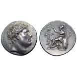 Kingdom of Pergamon, Eumenes I AR Tetradrachm. Circa 263-241 BC. Laureate head of Philetairos