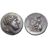 Kingdom of Pergamon, Eumenes I AR Tetradrachm. Circa 263-241 BC. Laureate head of Philetairos