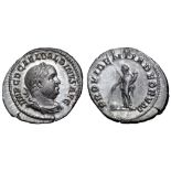 Balbinus AR Denarius. Rome, AD 238. IMP C D CAEL BALBINVS AVG, laureate, draped and cuirassed bust