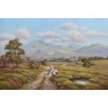 Wendy Reeves - TRANQUILITY IN THE MOURNES - Oil on Canvas - 20 x 30 inches - Signed