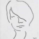 Ray Gray - ROSE - Pastel on Paper - 7.5 x 7.5 inches - Signed