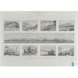 Unknown - THE MOURNE MOUNTAINS, A NEW FIELD FOR TOURISTS - Black & White Etching - 11 x 20