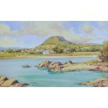 Samuel McLarnon, UWS - LURIG, CUSHENDALL - Coloured Print - 11 x 18 inches - Unsigned