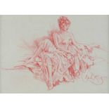 Gordon King - FEMALE STUDY - Pastel on Paper - 10 x 14 inches - Signed
