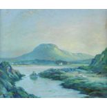 Charles McAuley - LURIG MOUNTAIN - Oil on Board - 18 x 22 inches - Signed