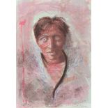 Rita Duffy, RUA- THE BLUEST EYE - Limited Edition Coloured Lithograph (6/25) - 36 x 26 inches -