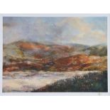 Irish School - LANDSCAPE & MOUNTAINS - Limited Edition Coloured Print (7/50) - 8.5 x 12 inches -