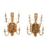 GILTWOOD WALL LIGHTS