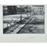 Irish School - TRINITY COLLEGE - Black & White Photograph - 12 x 17 inches - Signed