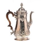 EMBOSSED COFFEE POT WATER JUG