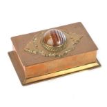 BRASS TOBACCO BOX