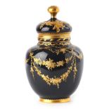 ROYAL CROWN DERBY JAR AND COVER