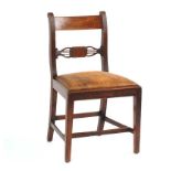 ANTIQUE MAHOGANY SIDECHAIR