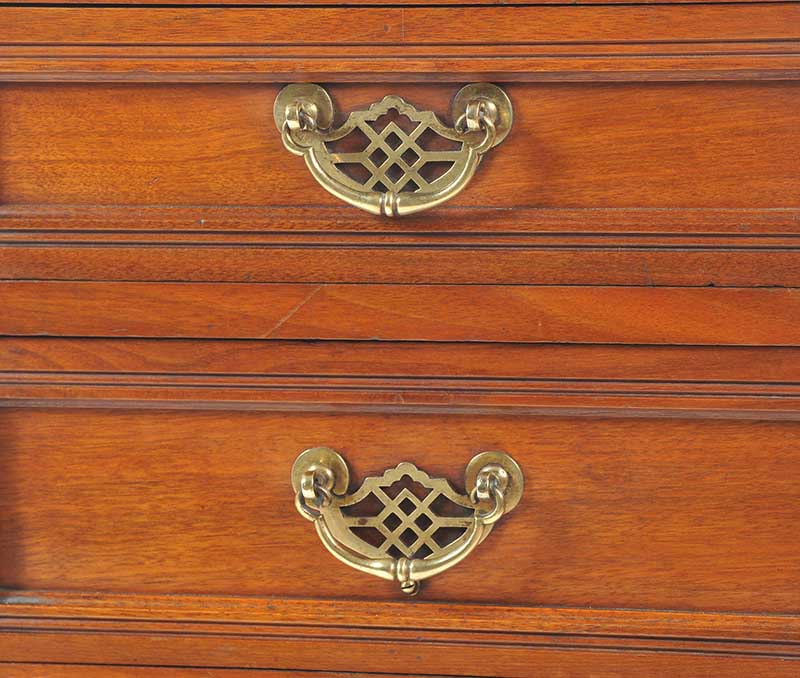 PAIR OF VICTORIAN BEDSIDE PEDESTALS - Image 4 of 4