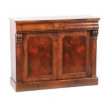 WILLIAM IV ROSEWOOD SIDE CABINET