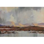 George K. Gillespie - NEAR CLIFDEN, COUNTY GALWAY - Oil on Board - 20 x 30 inches - Signed