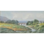 George W. Morrison - CUSHENDUN, COUNTY ANTRIM - Watercolour Drawing - 6 x 12 inches - Signed