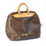 LOUIS VUITTON MONOGRAMMED 'EVASION' BOSTON M41443 CANVAS LEATHER TRAVEL BAG