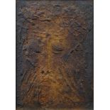 Paul Dufau, French 1897-1989- ''Nouveau Christ; mixed media on board, 63x44cm: together with one