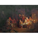 After Sir David Wilkie RA, Scottish 1785-1841- "The Blind Fiddler"; oil on canvas, 58x79.
