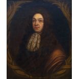 Circle of John Riley, Irish 1646-1691- Portrait of a gentleman,