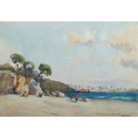 John Henry Young, Australian 1880-1946- "Sydney"; watercolour, signed and inscribed, 28.