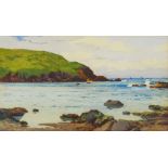 John McDougal, British 1857-1941 exh 1880-1934- "Bolt Tail", Devon; watercolour,