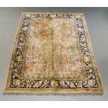 A modern tree of life rug,