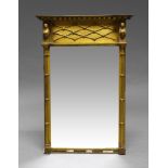 A Regency giltwood pier glass,