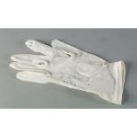 A white glove,