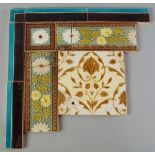 A collection of Minton tiles, 19th century,