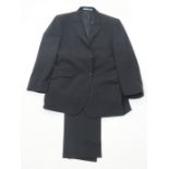 A collection of gentlemen's clothing, to include a Ted Baker black two piece suit,