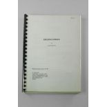 A copy of the script for the Kings Speech by David Seidler, 20th century, rehearsed reading