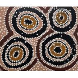 Attributed to Dennis Fisher, Australian Aboriginal School, late 20th/early 21st century- Untitled;