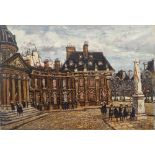 Robert Blayney, British 1929-2016- View in Paris; oil on panel, signed and dated 1961, 45.7x66.